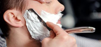 опасности при бритье опасной бритвой