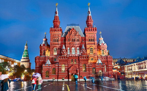 Самые популярные места Москвы